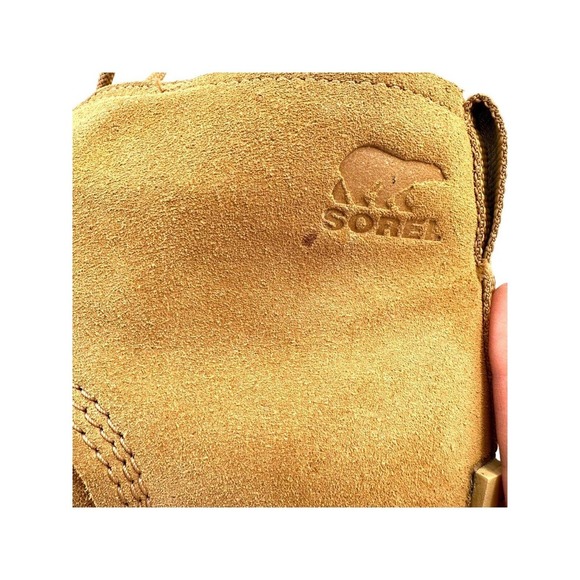 SOREL brown Explorer Drift Waterproof Men's Shoes sz 10.5 in tawny buff/ceramic - Picture 13 of 14